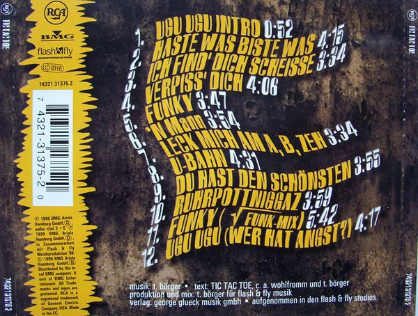 Tic Tac Toe (2) : Tic Tac Toe (CD, Album)