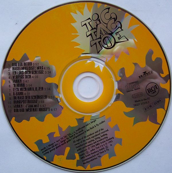 Tic Tac Toe (2) : Tic Tac Toe (CD, Album)
