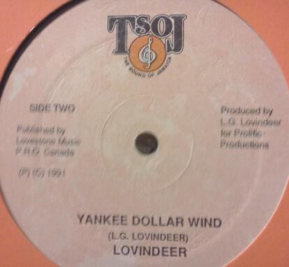 Lloyd Lovindeer : Now / Yankee Dollar Wind (12")