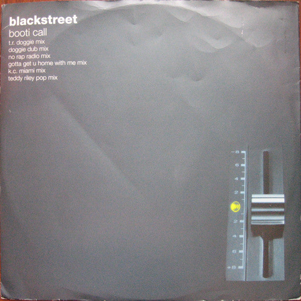 Blackstreet : Booti Call (12", Single)