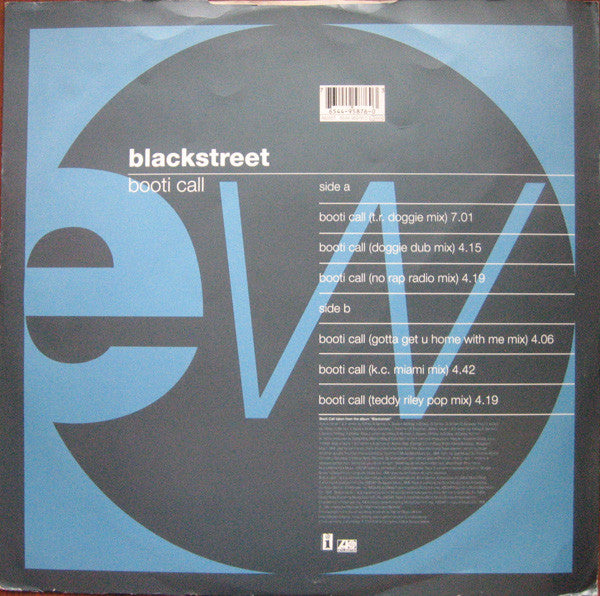 Blackstreet : Booti Call (12", Single)