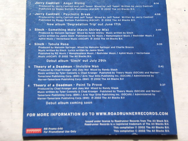 Various : Roadtrip Volume 1 (CD, Comp, Promo)