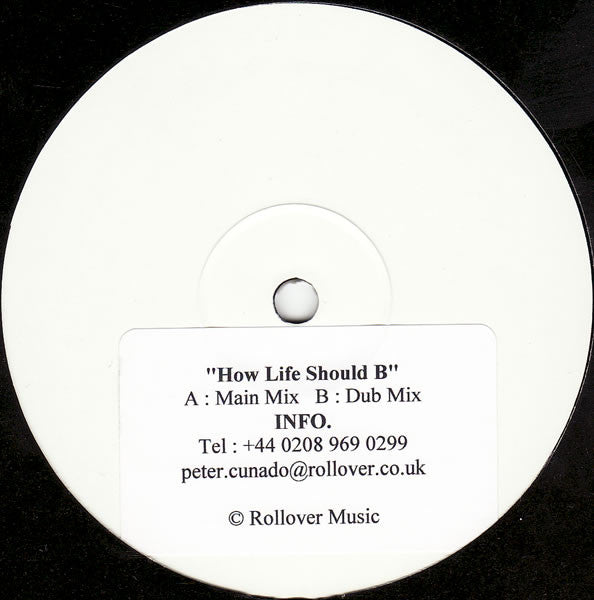 Redfuzz : How Life Should B (12", W/Lbl, Sti)