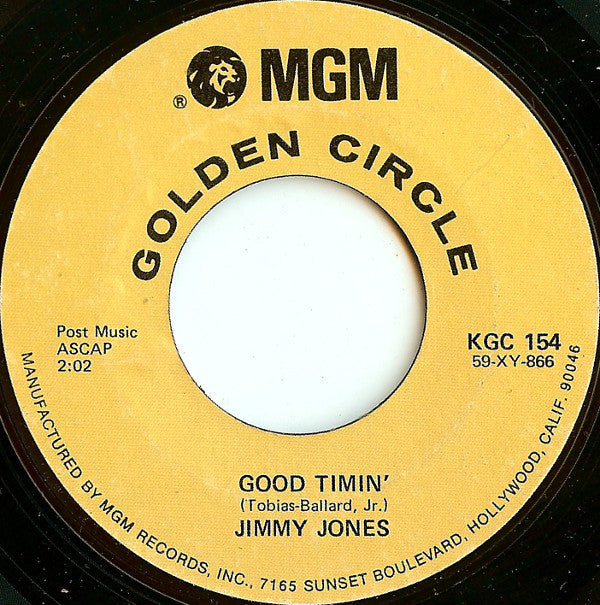 Jimmy Jones : Handy Man / Good Timin' (7", Single, RP)