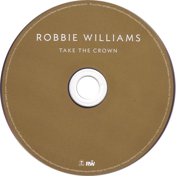 Robbie Williams : Take The Crown (CD, Album)