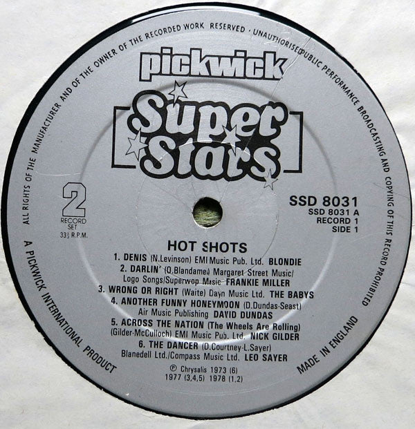 Various : Hot Shots (2xLP, Comp)