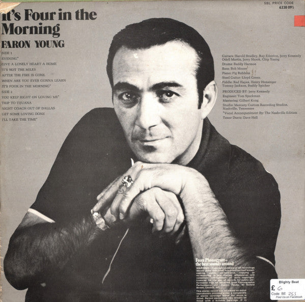 Faron Young : It's Four In The Morning (LP)