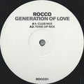 Rocco : Generation Of Love (12")