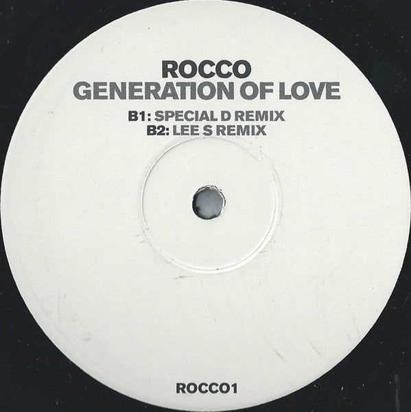 Rocco : Generation Of Love (12")