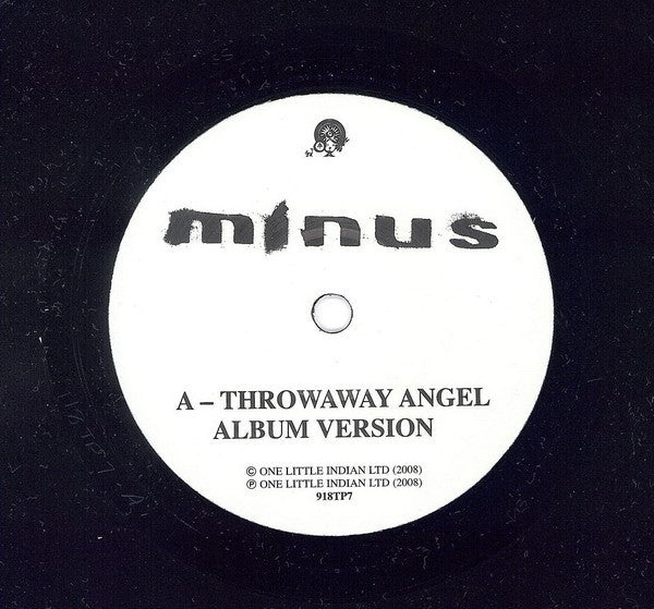 Mínus : Throwaway Angel (7", Single)