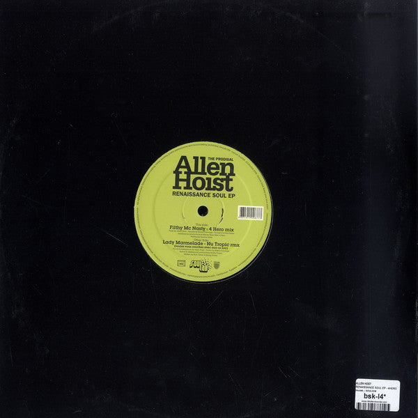 Allen Hoist : Renaissance Soul EP (12")