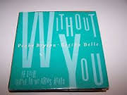 Peabo Bryson & Regina Belle : Without You (Love Theme From Leonard Part 6) (12")