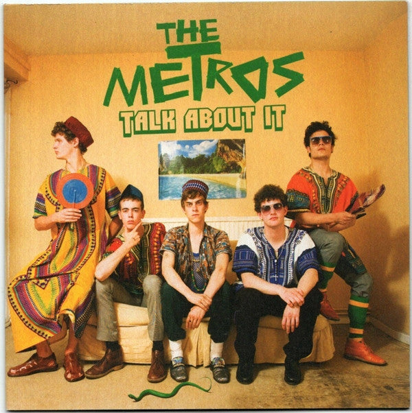 The Metros (2) : Talk About It (CD, Single, Promo)