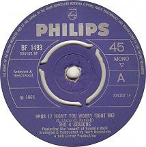 The Four Seasons : Opus 17 (Don't You Worry 'Bout Me)  (7", Single, Mono)