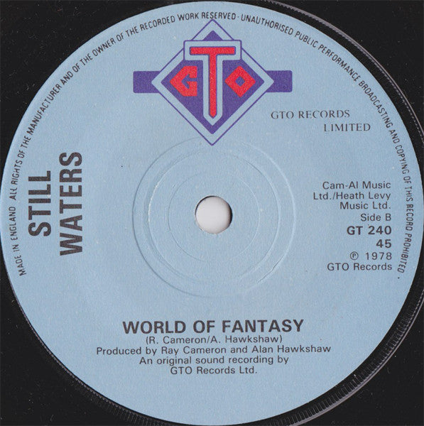 Still Waters (2) : Carry Me (7", Single)