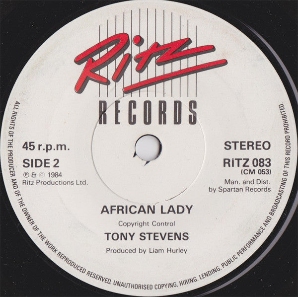 Tony Stevens (5) : The Way Love's Supposed To Be (7", Single)