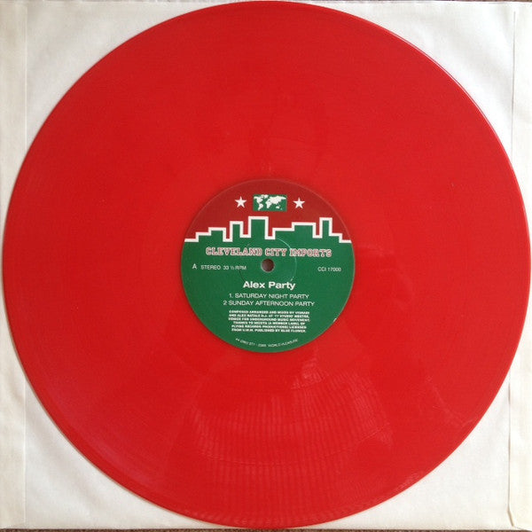 Alex Party : Read My Lips (12", Single, Red)