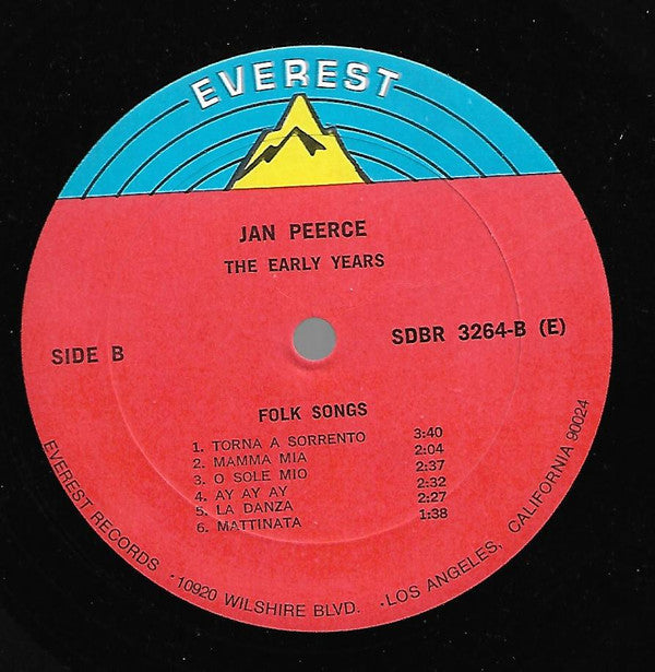 Jan Peerce : The Early Years (LP, Comp)