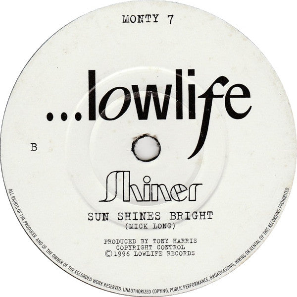 Shiner (8) : Getaway (7", Single)
