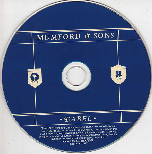 Mumford & Sons : Babel (CD, Album)