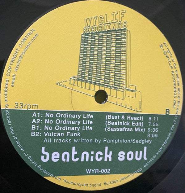 Beatnick Soul : No Ordinary Life (12")