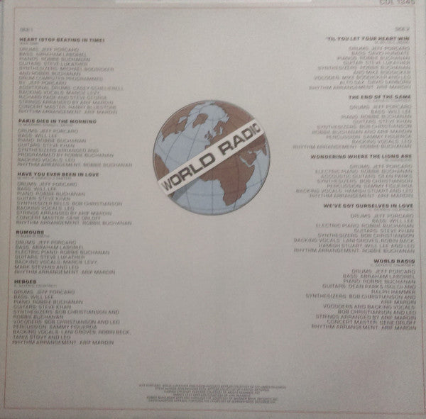 Leo Sayer : World Radio (LP, Album)