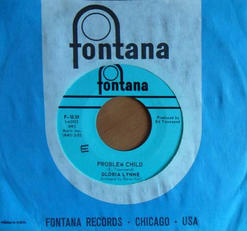 Gloria Lynne : Problem Child / I've Got To Be Someone (7", Styrene)