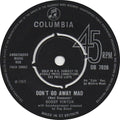 Bobby Vinton : Don't Go Away Mad / Lonely Girl (7", Single)