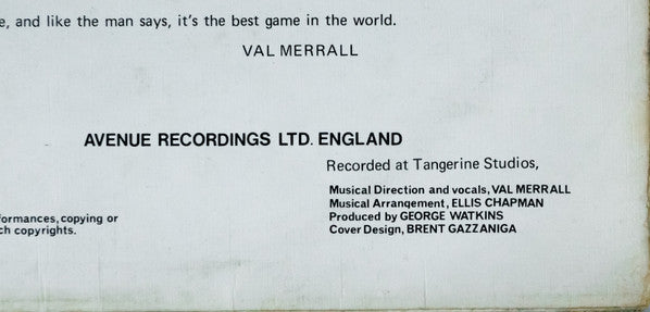 Val Merrall's Orchestra : Val Merrall's Tribute To Flanagan And Allen (LP)