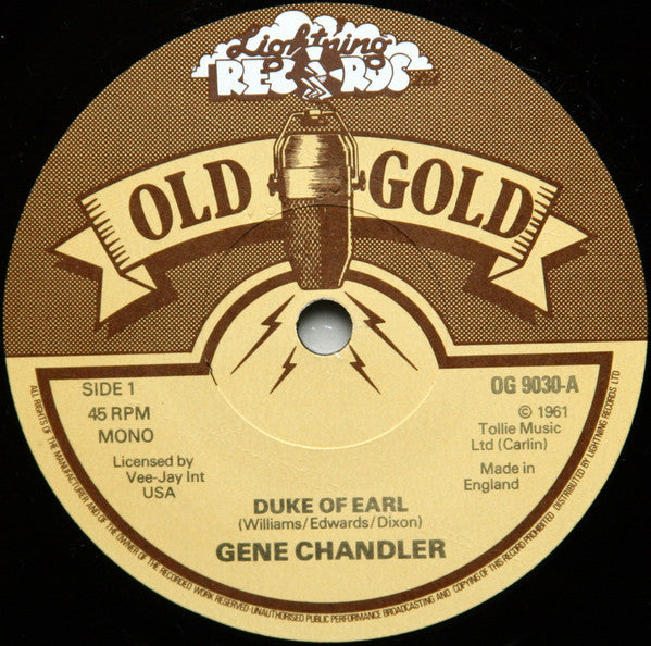 Gene Chandler / Billy Preston : Duke Of Earl / Billy's Bag (7", Mon)