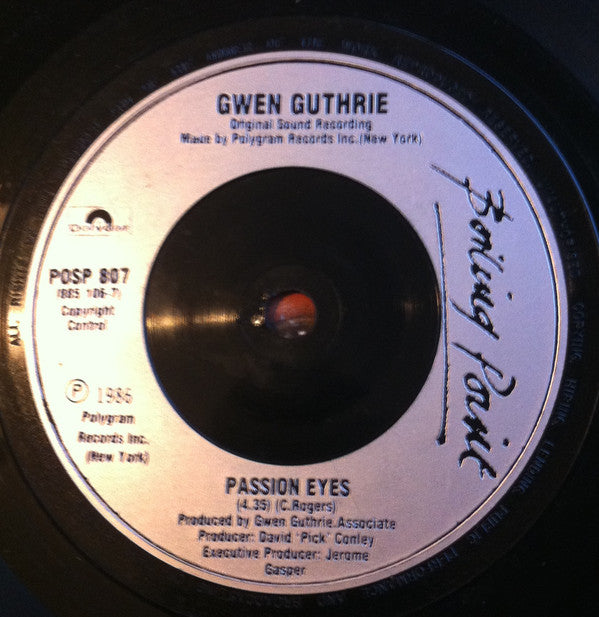 Gwen Guthrie : Ain't Nothin' Goin' On But The Rent (7", Single)