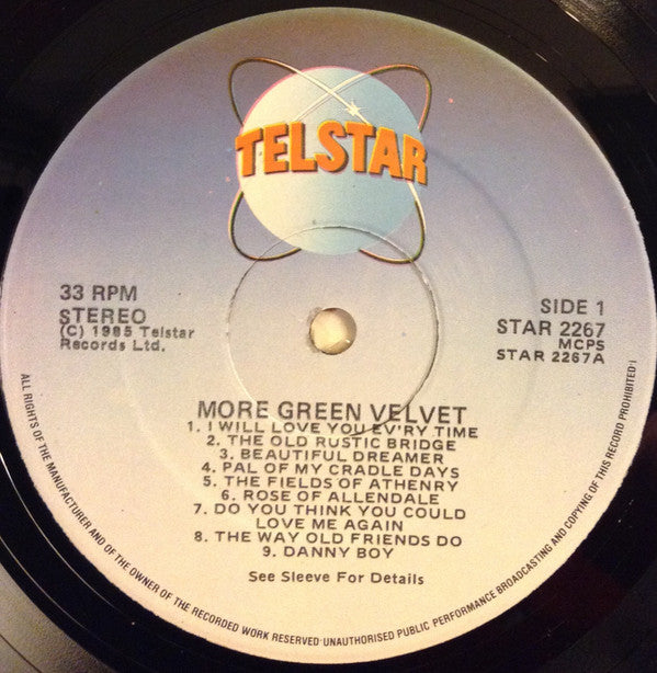 Various : More Green Velvet (LP, Comp)