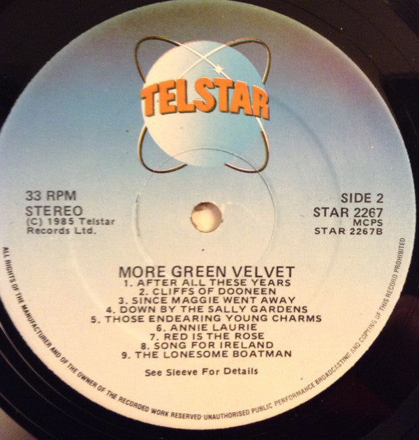 Various : More Green Velvet (LP, Comp)