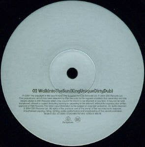 Dirty Vegas : Walk Into The Sun (King Unique Mixes) (12")