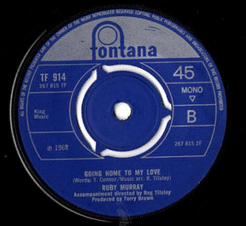 Ruby Murray : Sooner Or Later (7", Single, Mono)