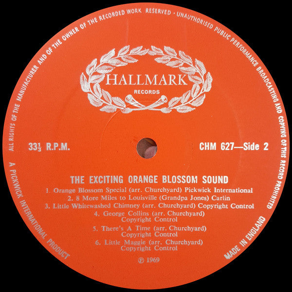 Orange Blossom Sound : The Exciting Orange Blossom Sound (LP, Album)