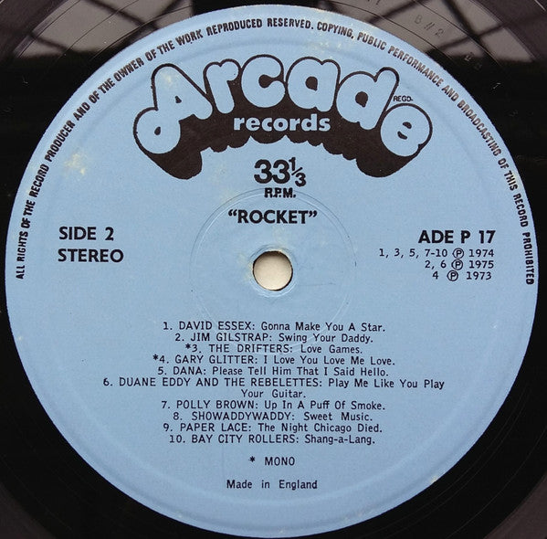 Various : Rocket (LP, Comp)