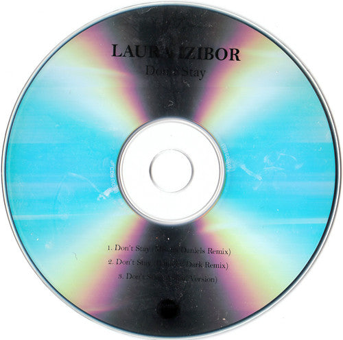 Laura Izibor : Don't Stay (CDr, Single, Promo)
