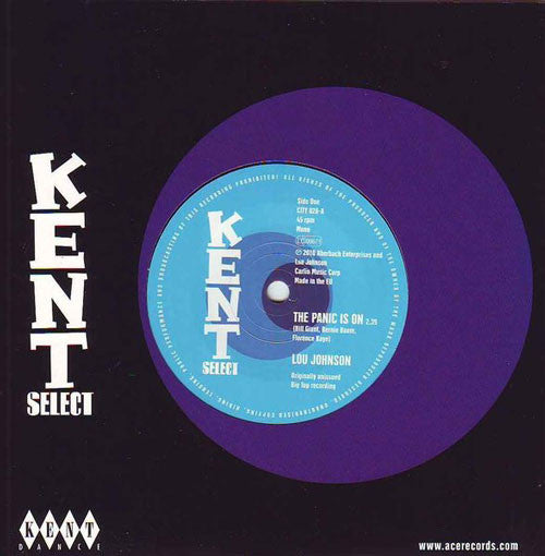Lou Johnson : The Panic Is On / You Better Let Him Go (7", Single, Mono)