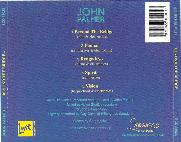 John Palmer (2) : Beyond The Bridge / Phonai / Renge-Kyo / Spirits / Vision (CD, Album)