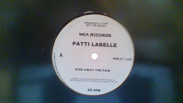 Patti LaBelle Featuring George Howard : Kiss Away The Pain (12", Promo, W/Lbl)