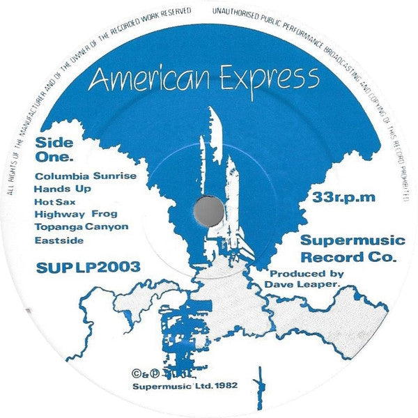 American Express (4) : Jazz-Funk Fusion (LP, Album)