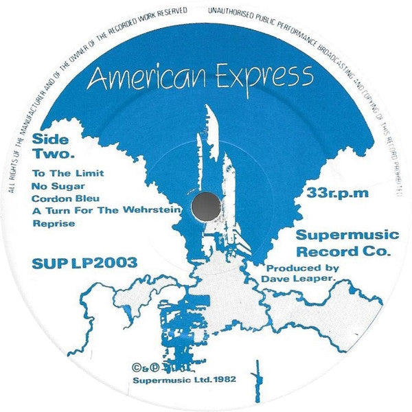 American Express (4) : Jazz-Funk Fusion (LP, Album)