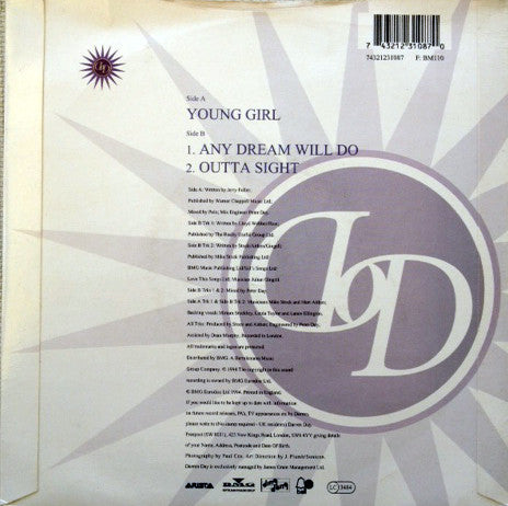 Darren Day : Young Girl (7")