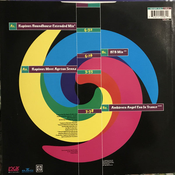 The Rapino Brothers Feat. Carol Kenyon : Here's My A (12", Maxi)