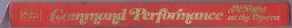 Various : Command Performance - A Night At The Opera (8xLP, Comp + Box)