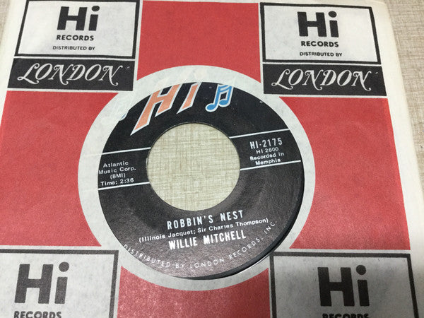 Willie Mitchell : Robbin's Nest (7", Single)