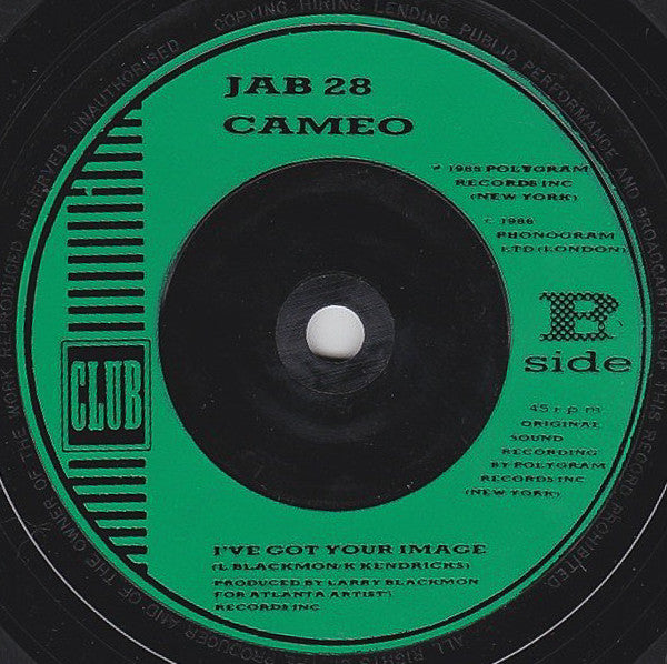 Cameo : A Goodbye / I've Got Your Image (7", Single)
