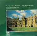 Benjamin Britten, Henry Purcell, The New College Oxford Choir : Church Music (LP, Mono)