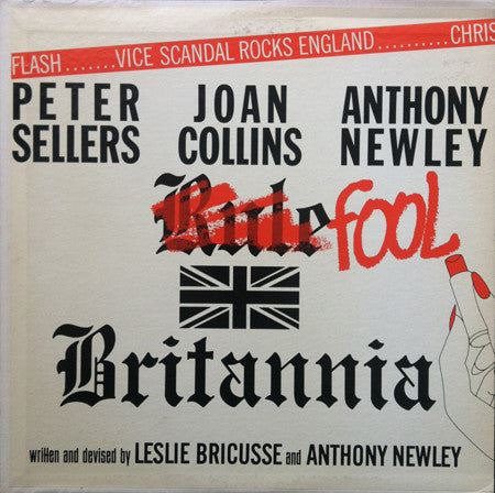 Peter Sellers, Joan Collins, Anthony Newley : Fool Britannia (LP, Mono)